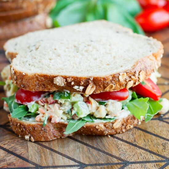Chickpea Salad Sandwich