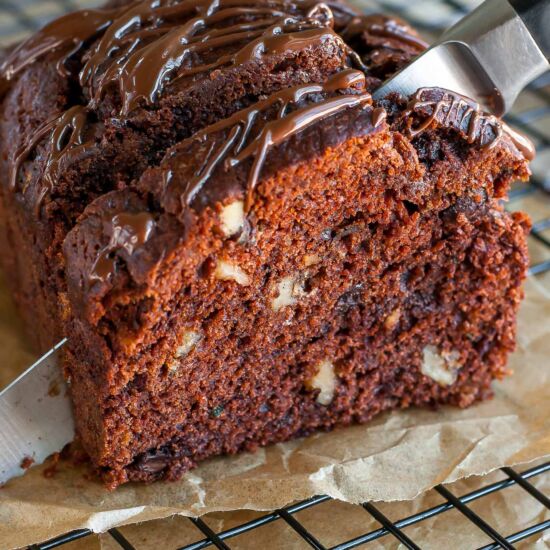 Triple Chocolate Banana Bread