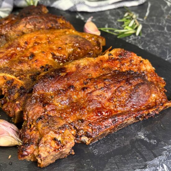Juicy Air Fryer Pork Steaks