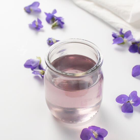 Violet Simple Syrup