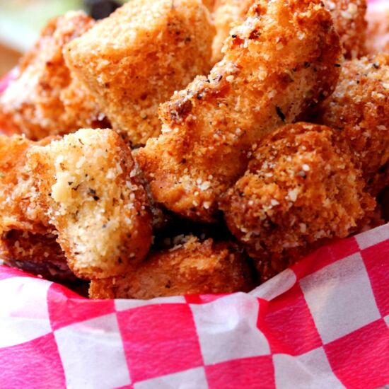 Seasoned Hot Dog Bun Croutons