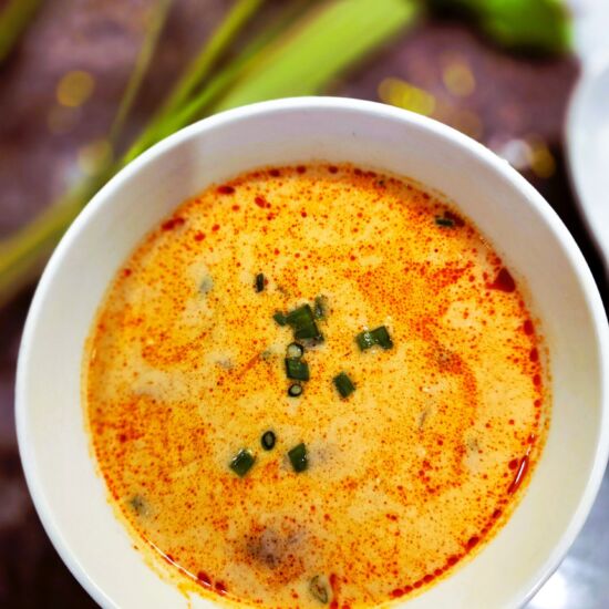 Tom Kha (Lemongrass Coconut Soup)