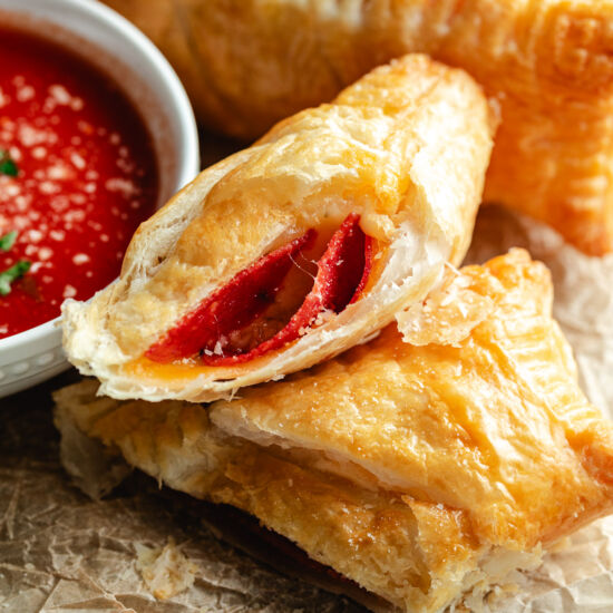 Air Fryer Pizza Pockets