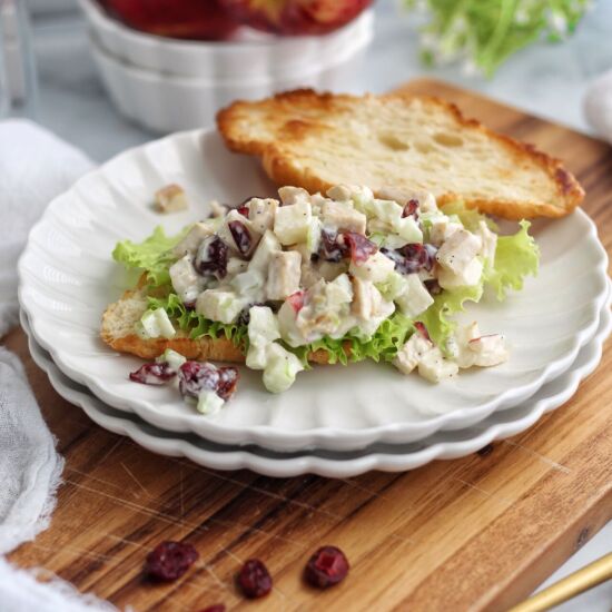 Apple Cranberry Chicken Salad