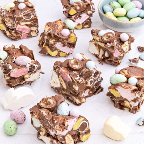 Easter Egg Rocky Road