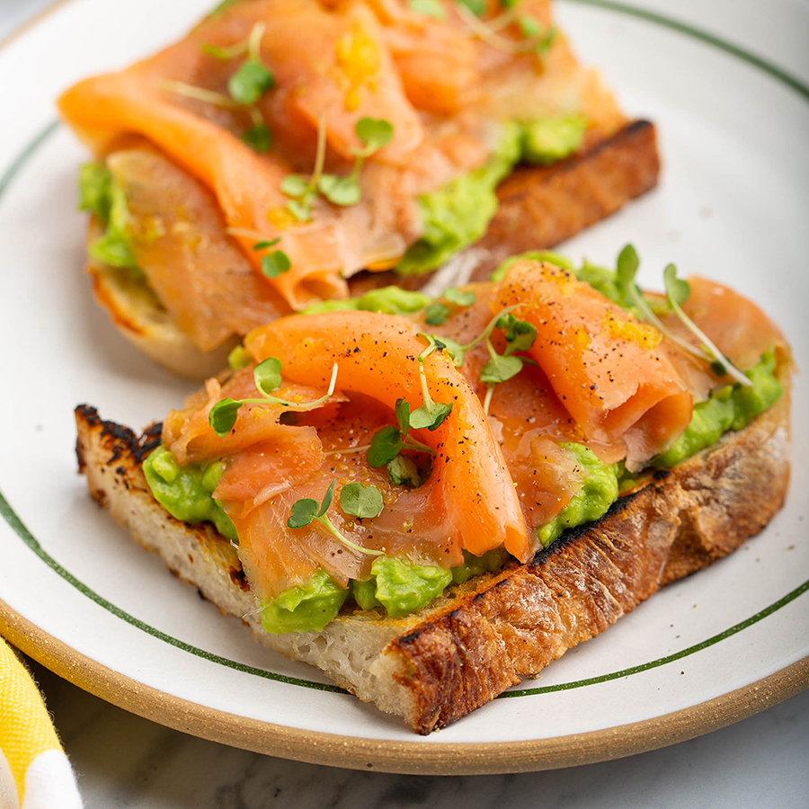Smoked Salmon Avocado Toast