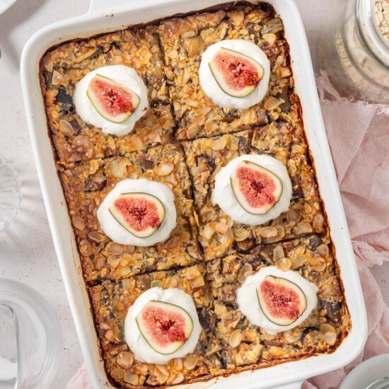 Baked Fig Oatmeal