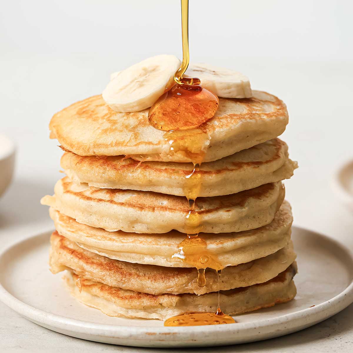 Fluffy Banana Pancakes