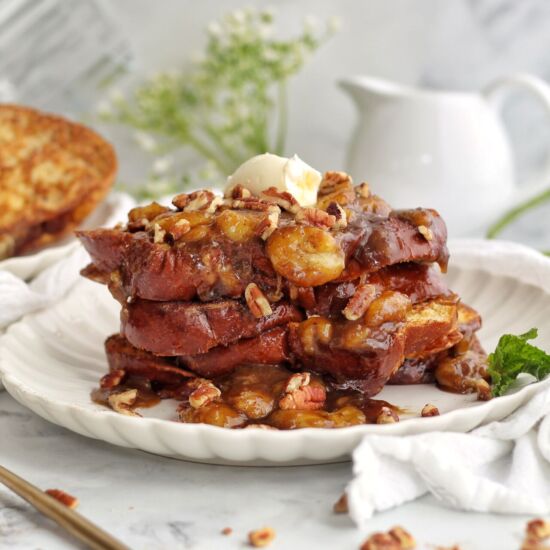 Bananas Foster French Toast