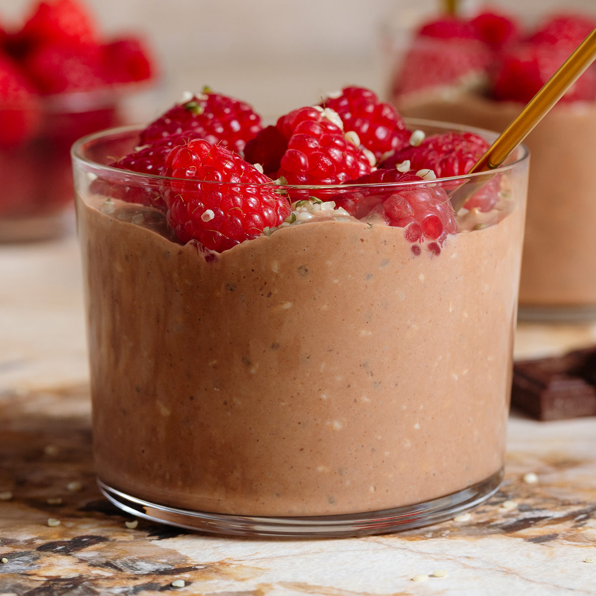 Brownie Batter Overnight Oats