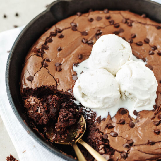Cast Iron Skillet Brownies