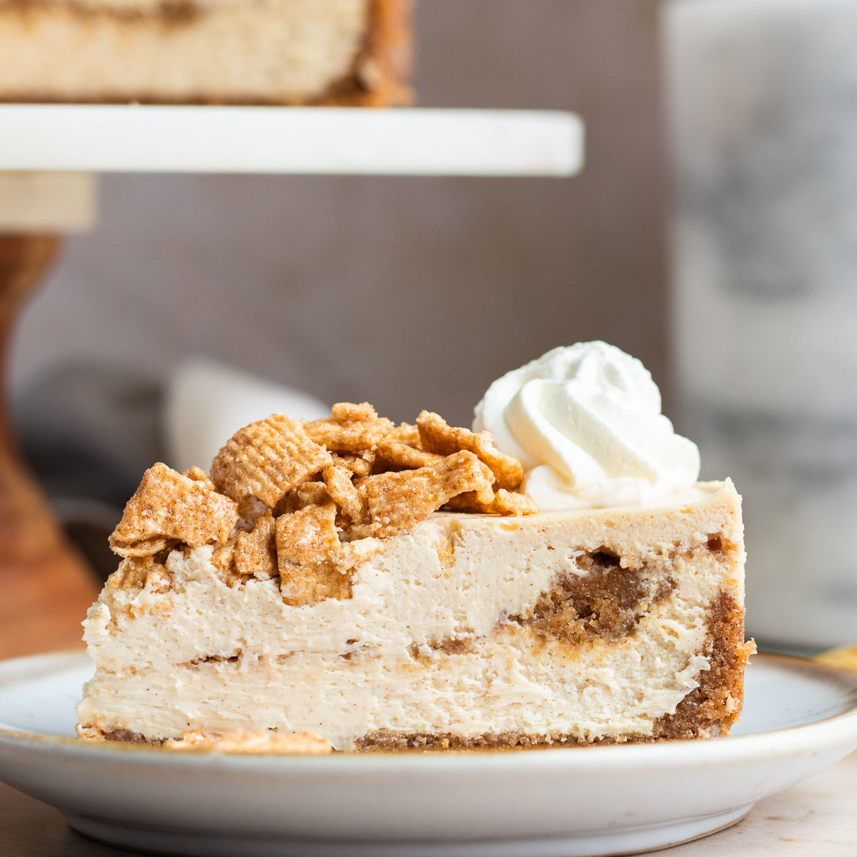 Cinnamon Toast Crunch Cheesecake