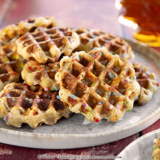 Confetti Liege Waffles