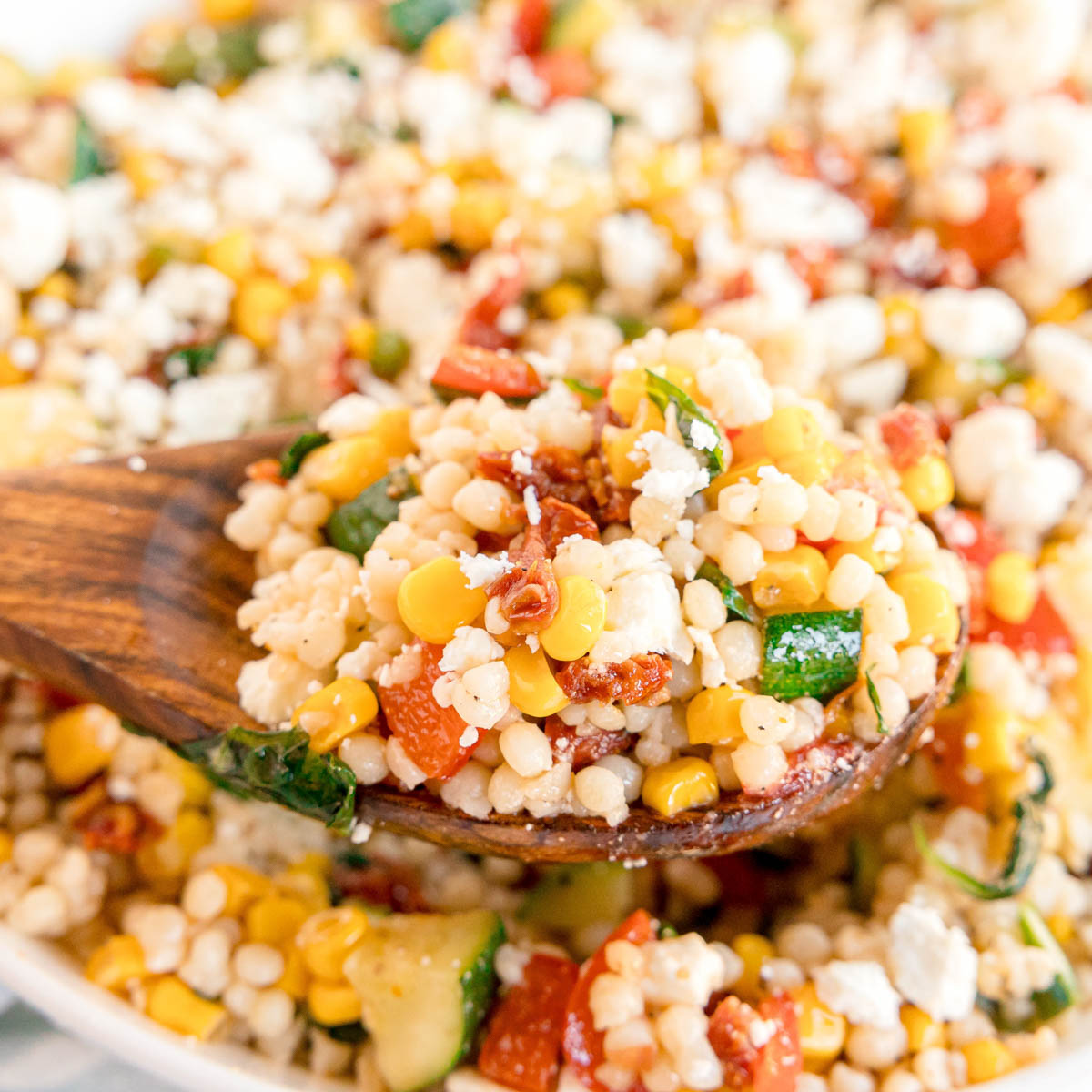 Easy Israeli Couscous Salad