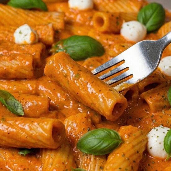Creamy Tomato Pasta without Cream