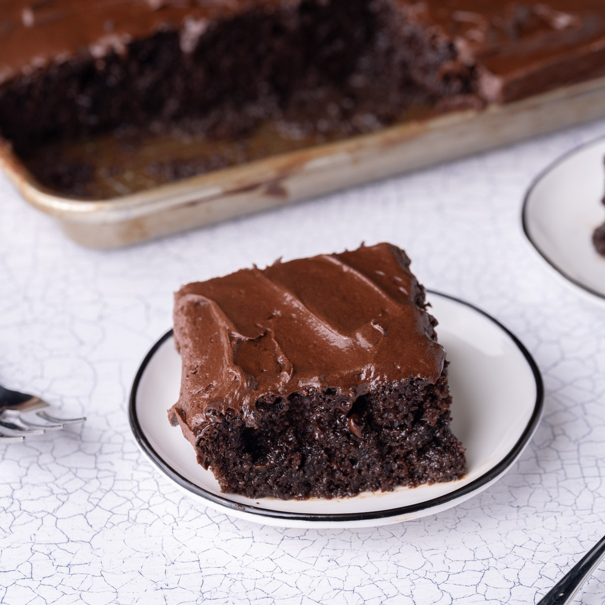 Chocolate Irish Cream Poke Cake