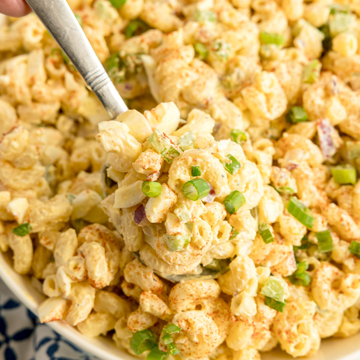 Deviled Egg Pasta Salad