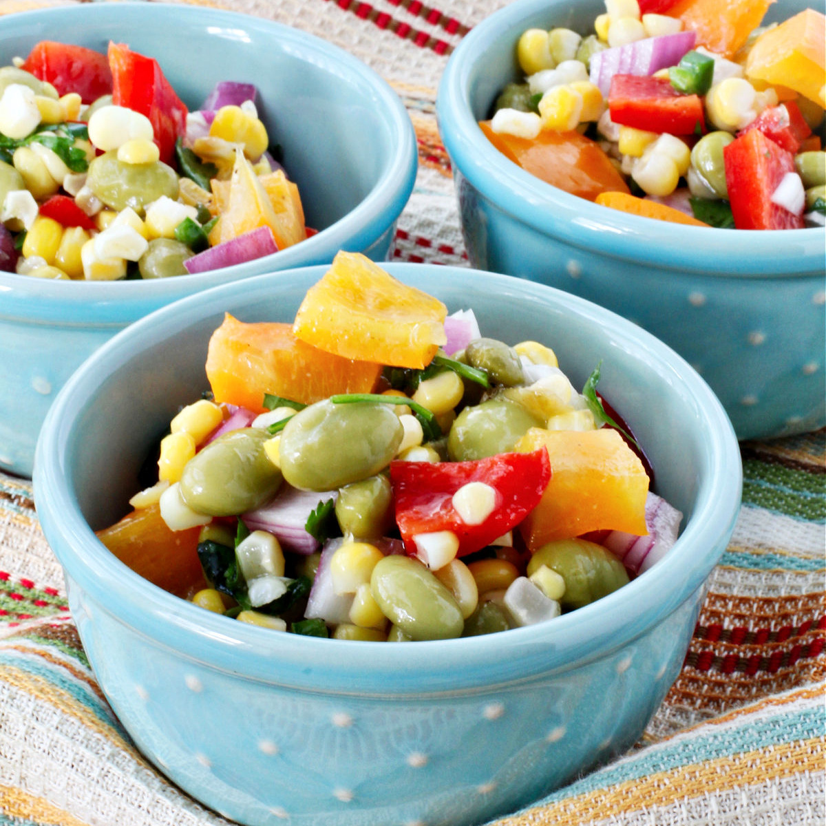 Corn and Edamame Salad