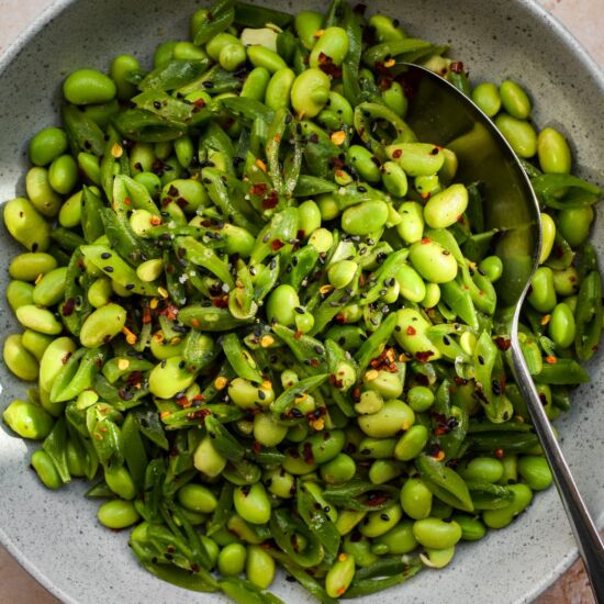 Edamame and Snap Pea Salad