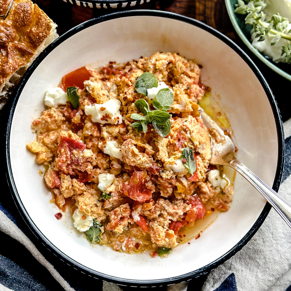 Strapatsada Greek Tomato Feta Eggs