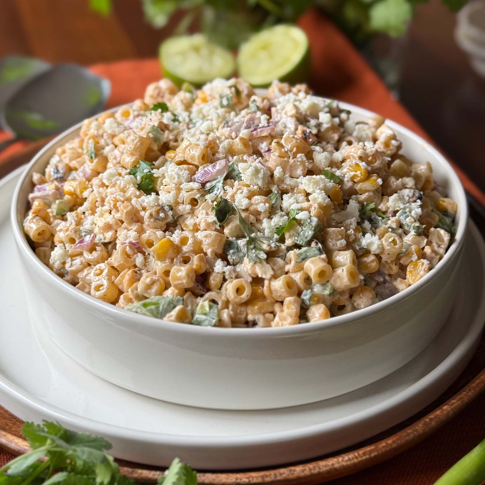 Mexican Street Corn Pasta Salad