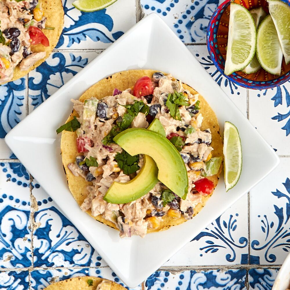 Chicken Salad Tostadas