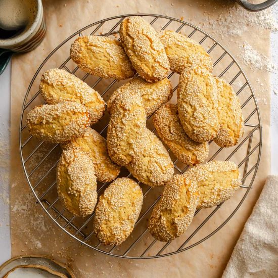 Italian Sesame Seed Cookies