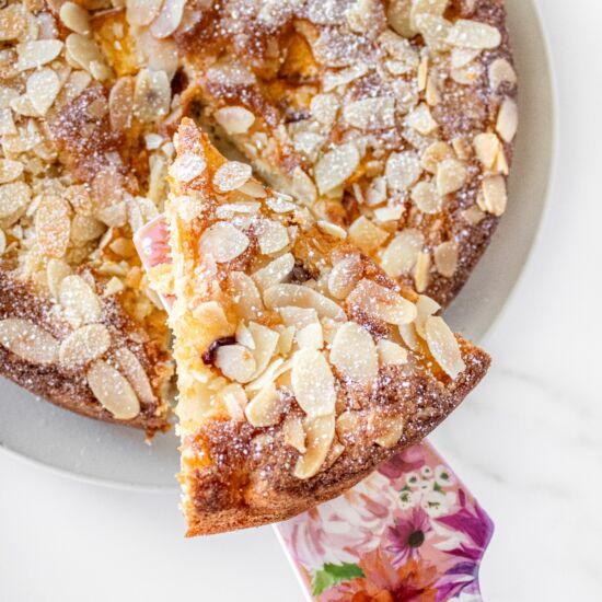 Gluten-Free Peach Cake