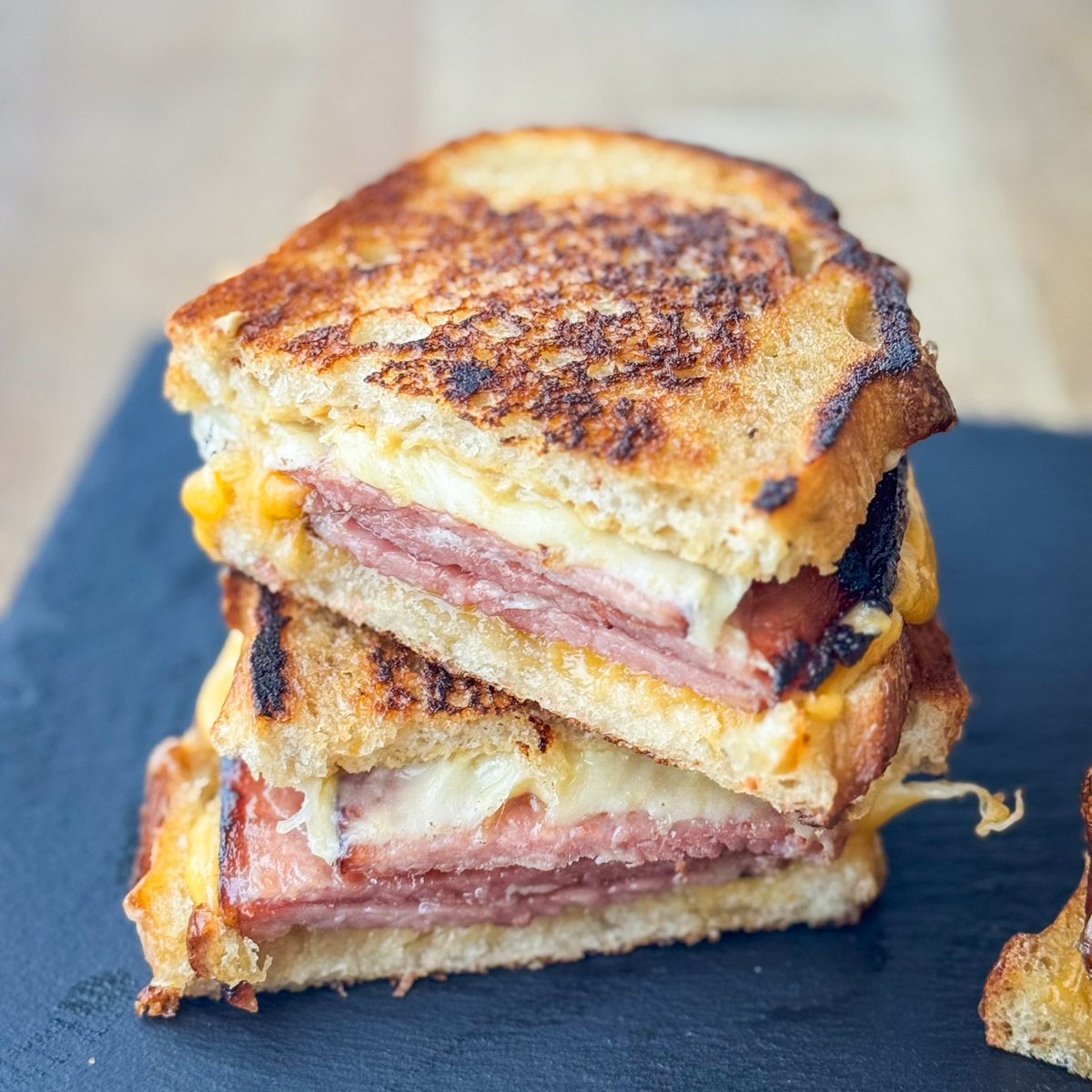 Grilled Ham and Cheese Sandwich