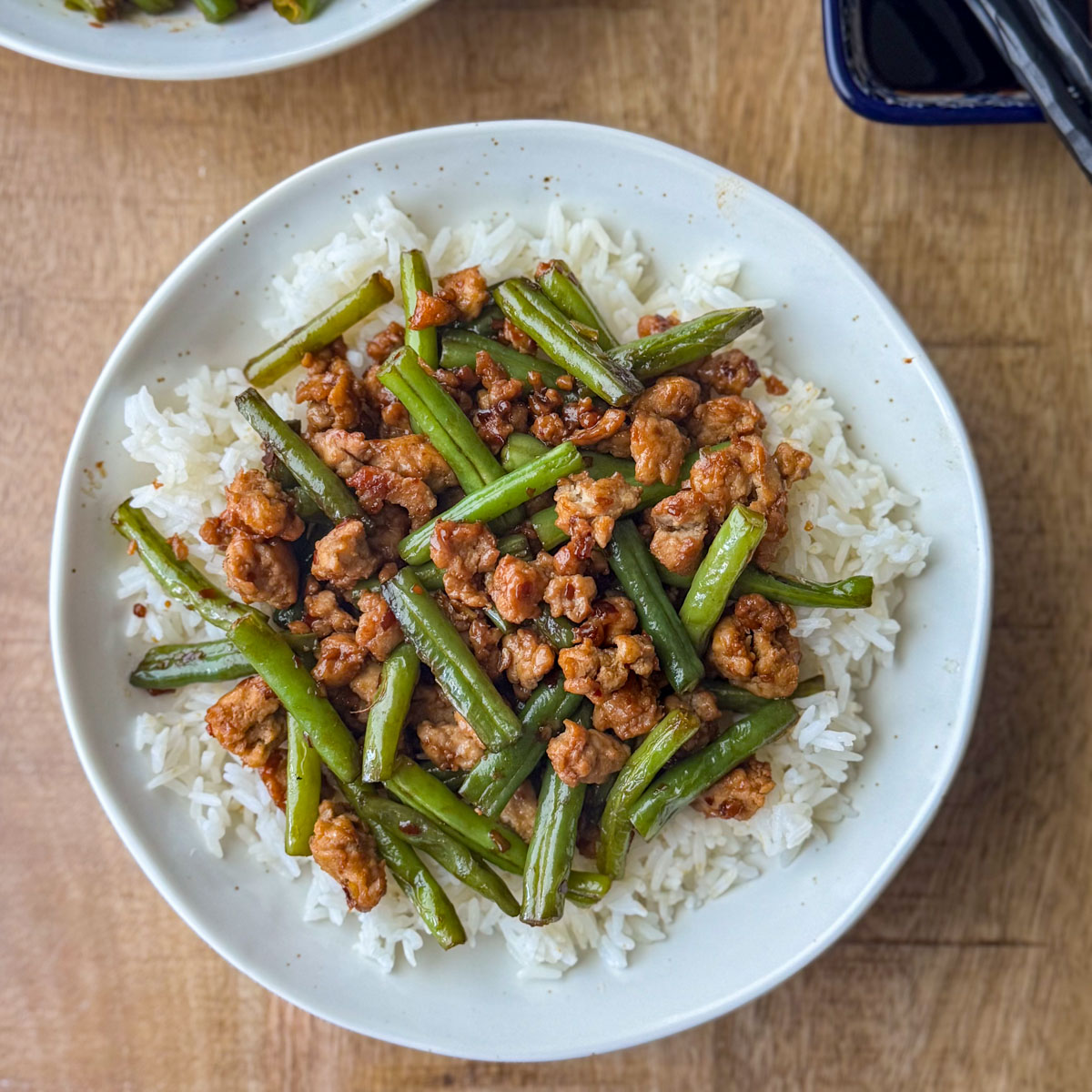 Spicy Ground Chicken Stir Fry
