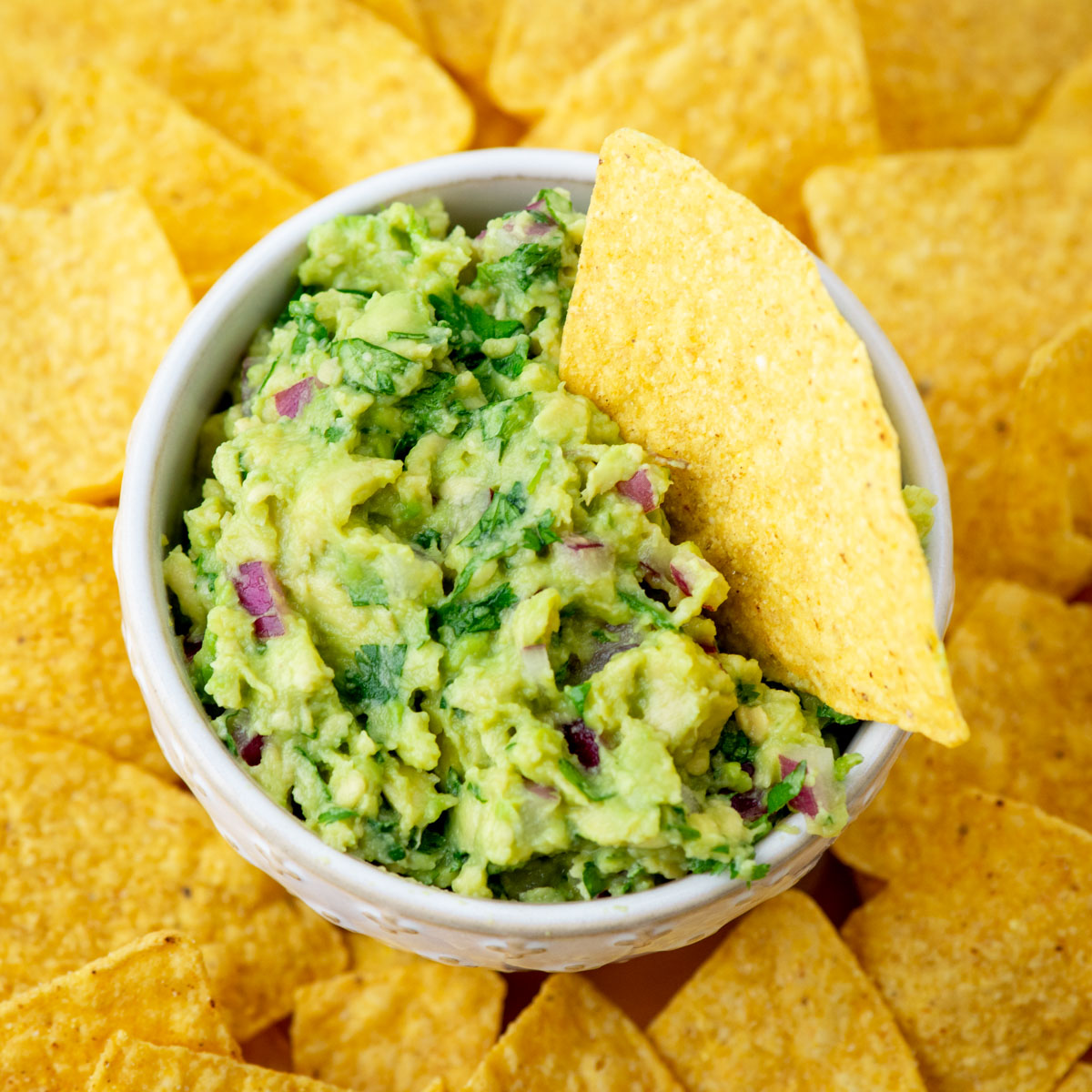 Easy Four Ingredient Guacamole
