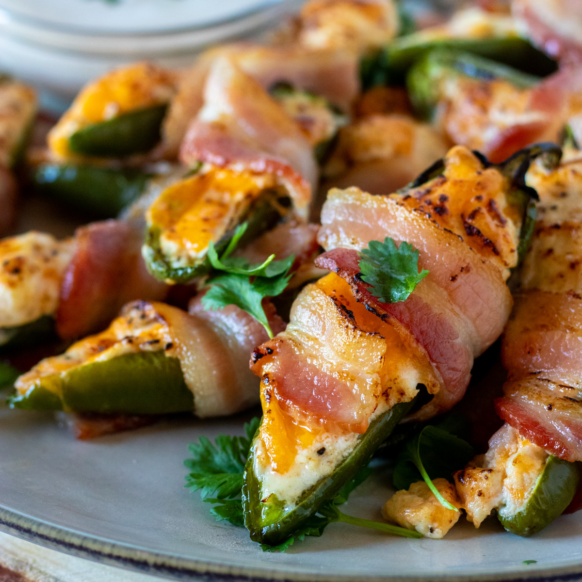 Bacon Wrapped Jalapeno Poppers