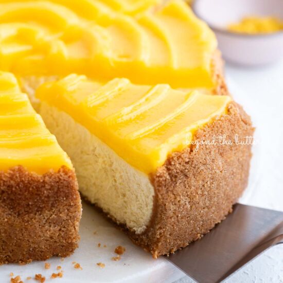 Homemade Lemon Cheesecake