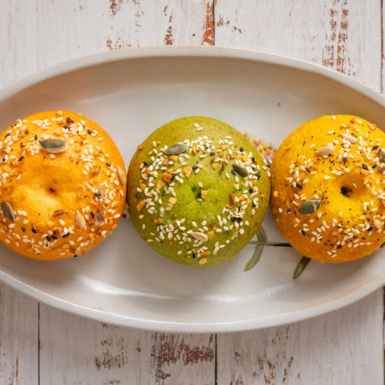 3 High-Protein Lentil Bagels