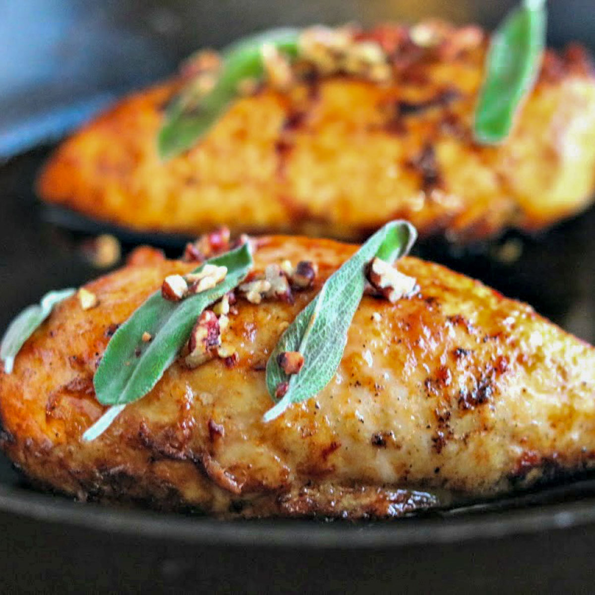 Maple Sage Glazed Chicken