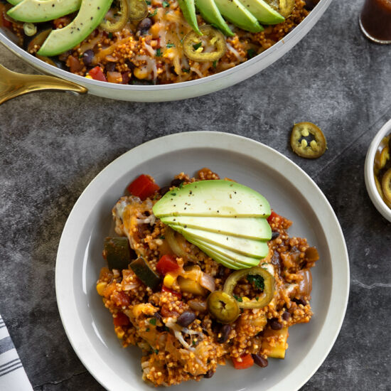 Enchilada Millet Skillet