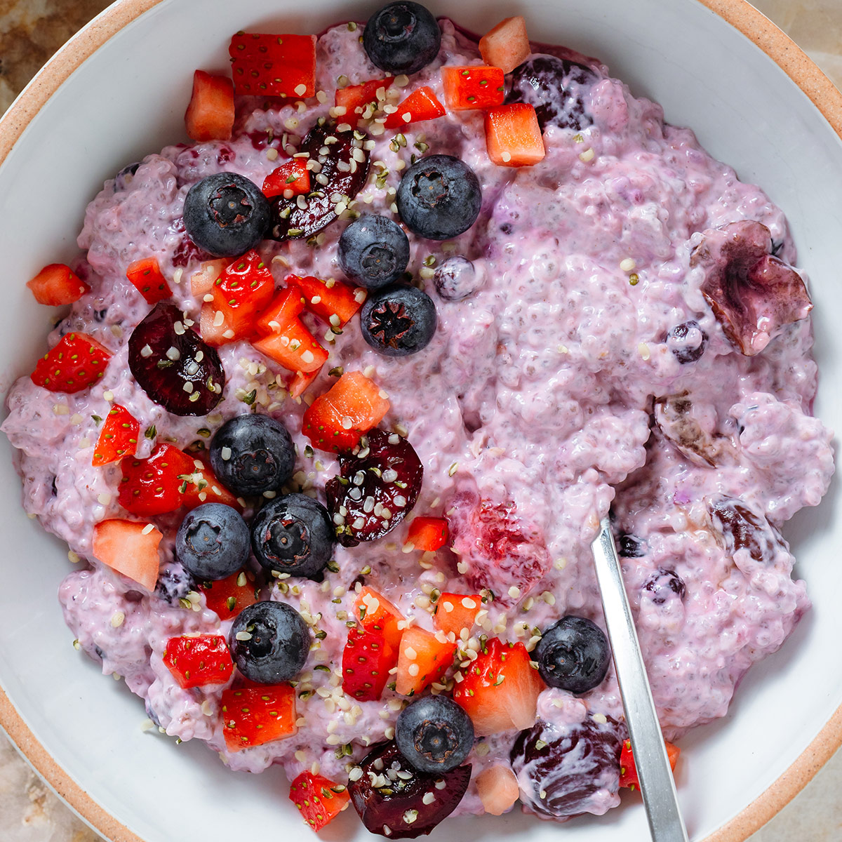 Mixed Berry Chia Pudding
