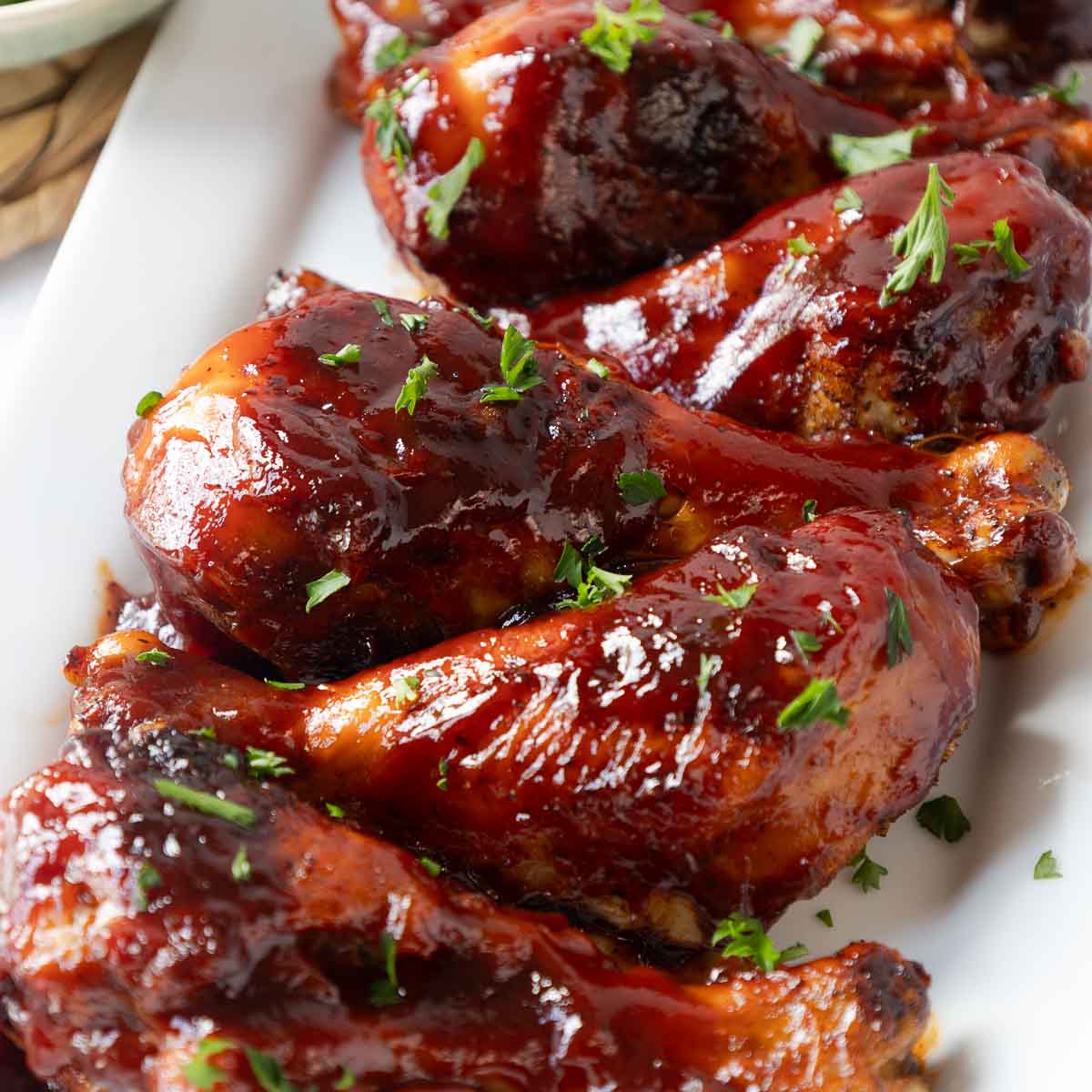 Oven Baked BBQ Chicken Drumsticks