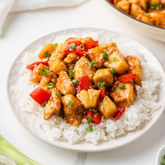 Pineapple Chicken Stir Fry