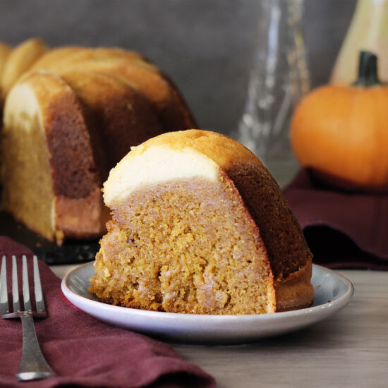 Pumpkin Ricotta Breakfast Bundt