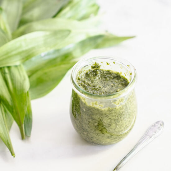Ramp Leaf Chimichurri Sauce