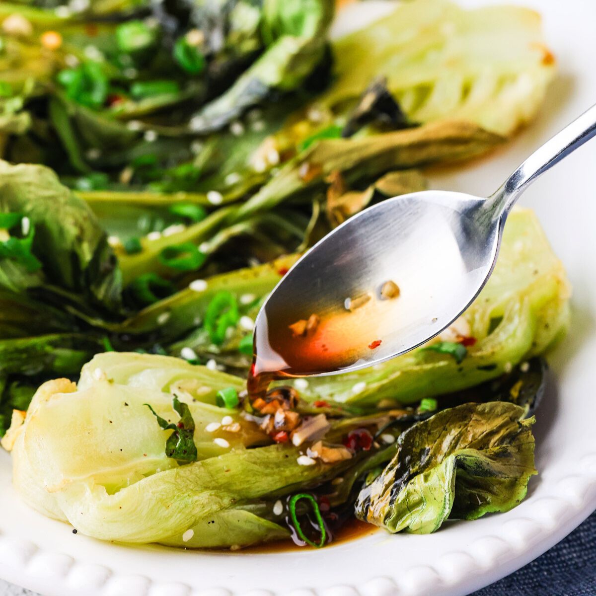 Roasted Bok Choy