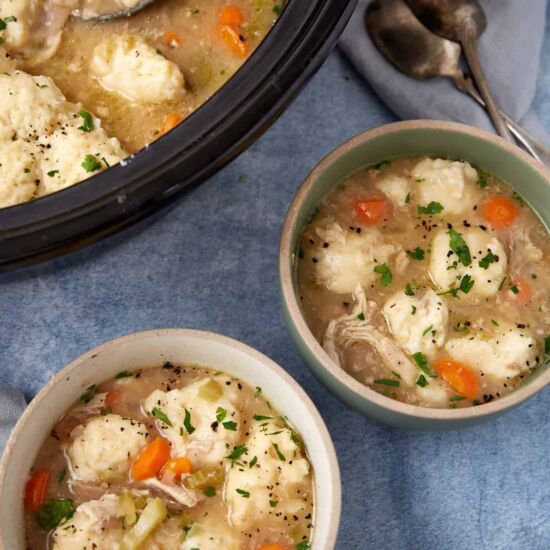 Slow Cooker Chicken and Dumplings