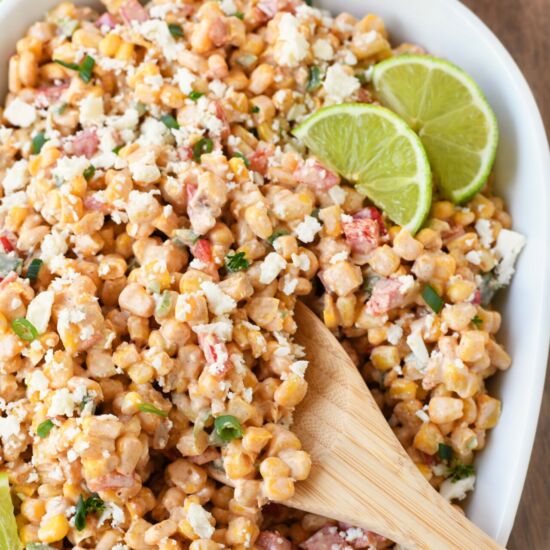 Chipotle-Lime Mexican Corn Salad