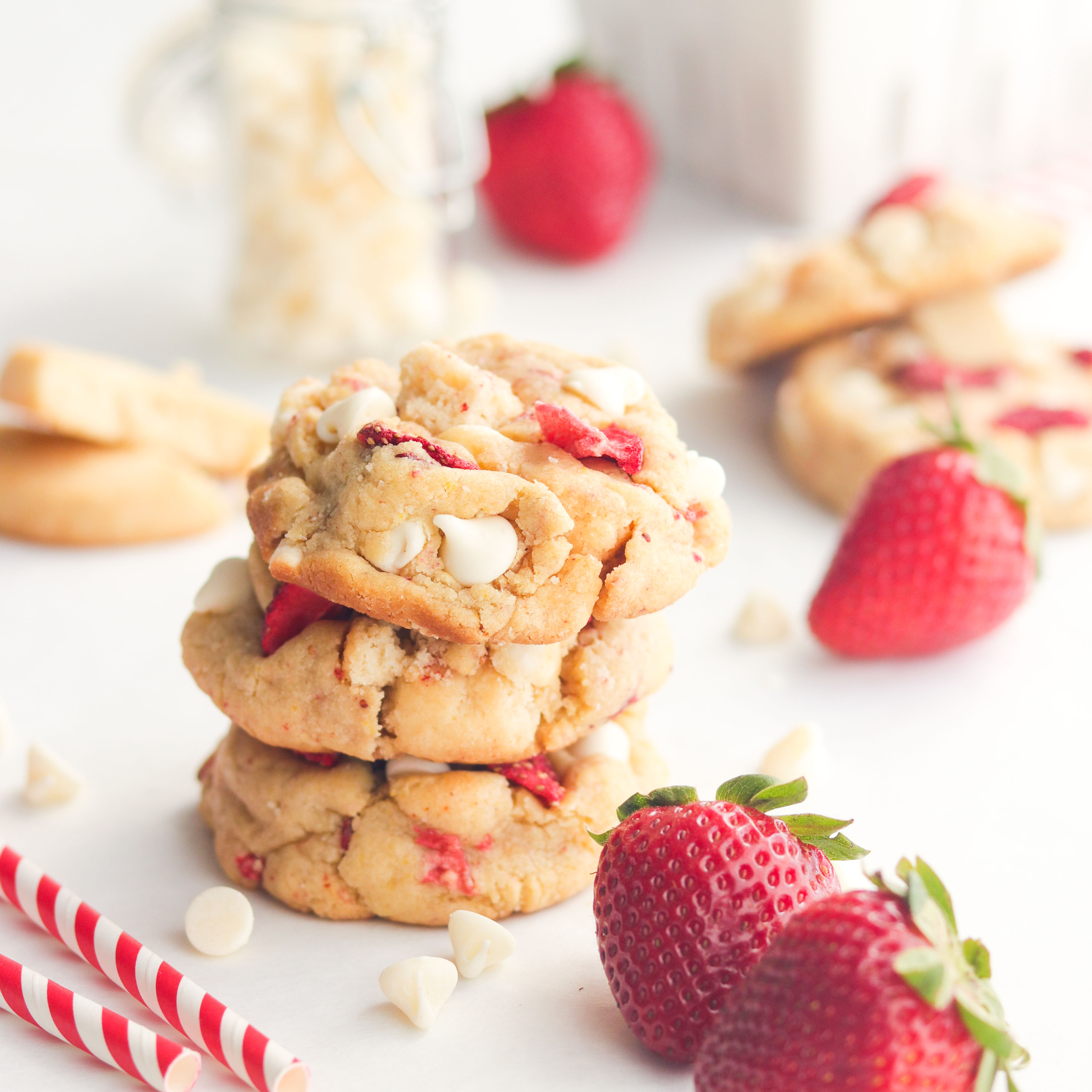 Strawberry Shortcake Cookies
