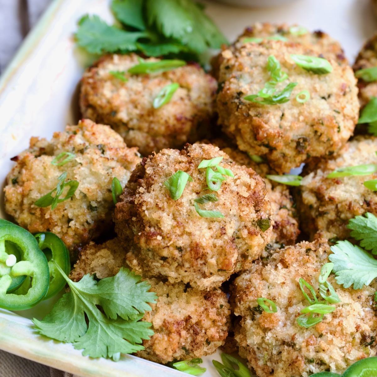 Thai Green Curry Shrimp Cakes