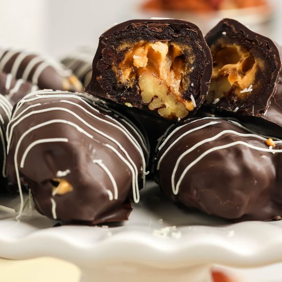 Peanut Butter Stuffed Dates
