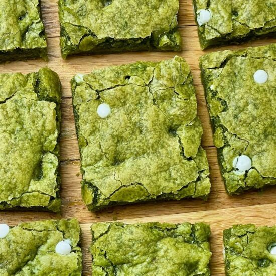 Vegan Matcha Brownies