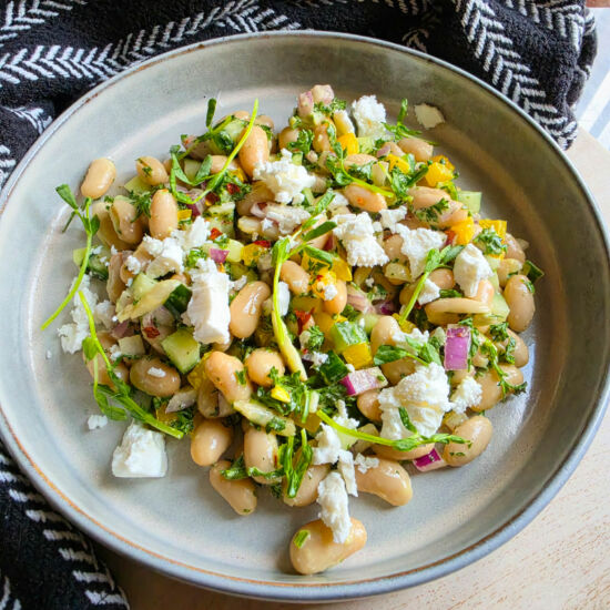 Fresh White Bean Salad