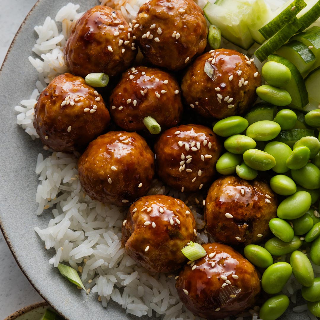 Asian Chicken Meatballs